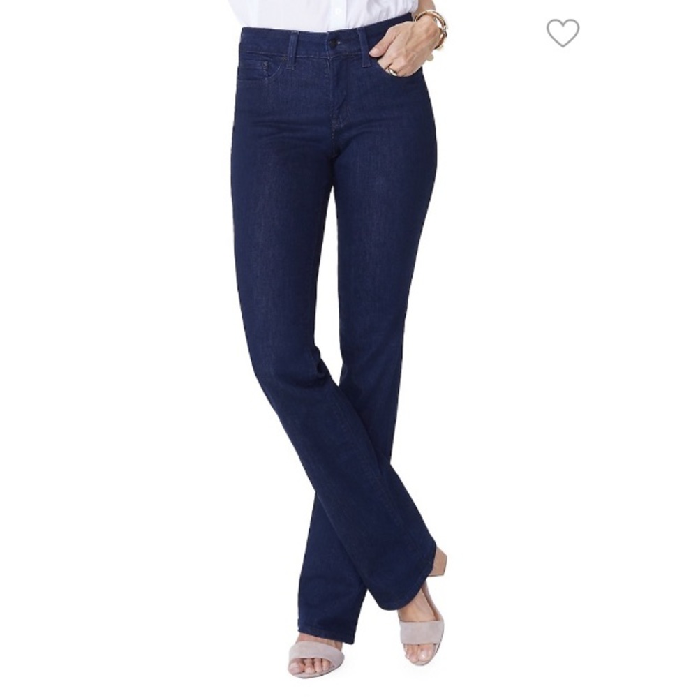 NYDJ Lift Tuck Technology Bootcut Studded Jeans